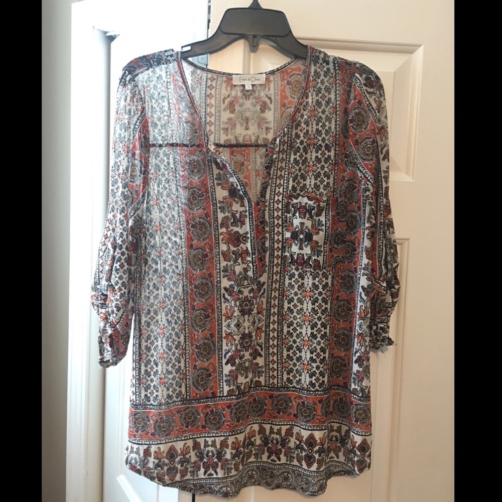 Sheer Tunic-like Top.
